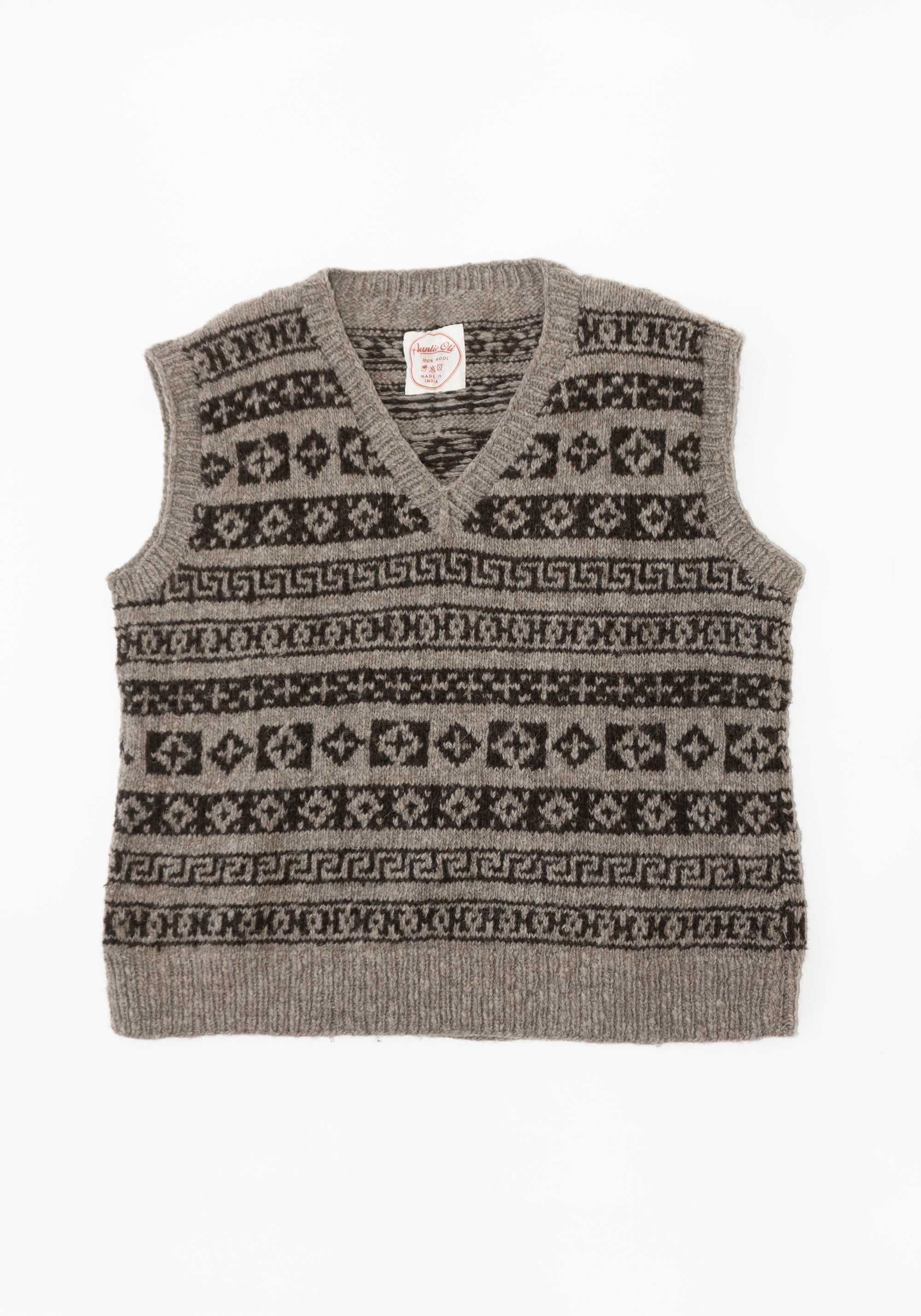 Auntie Oti Fair Isle Vest