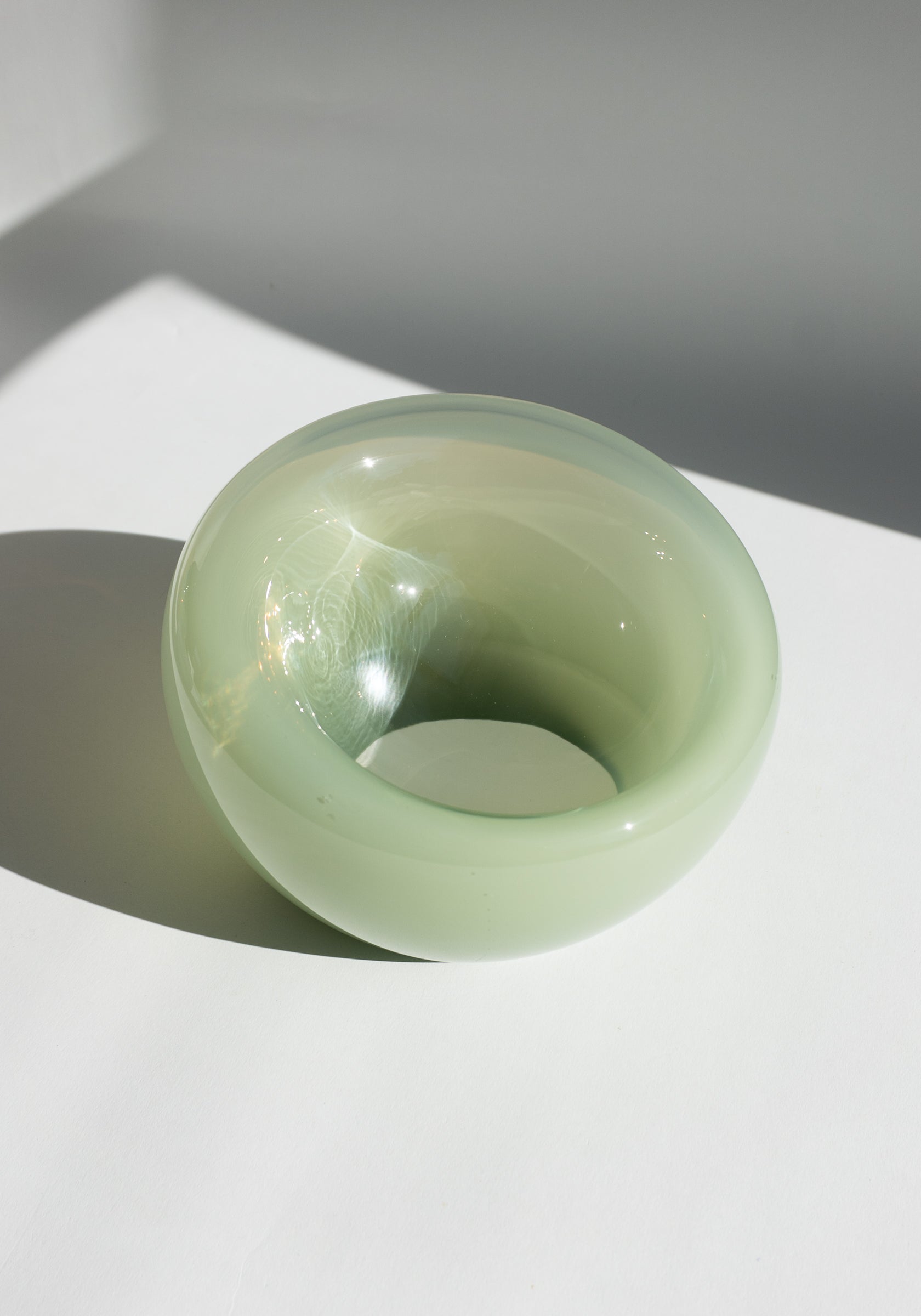 Large Caldera Vessel in Czar Green