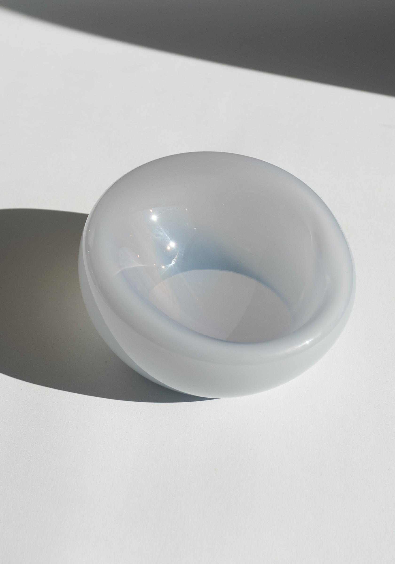 Caldera Vessel in Opal Blue and Grey