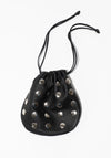 Jacinta Pouch in Black Stud
