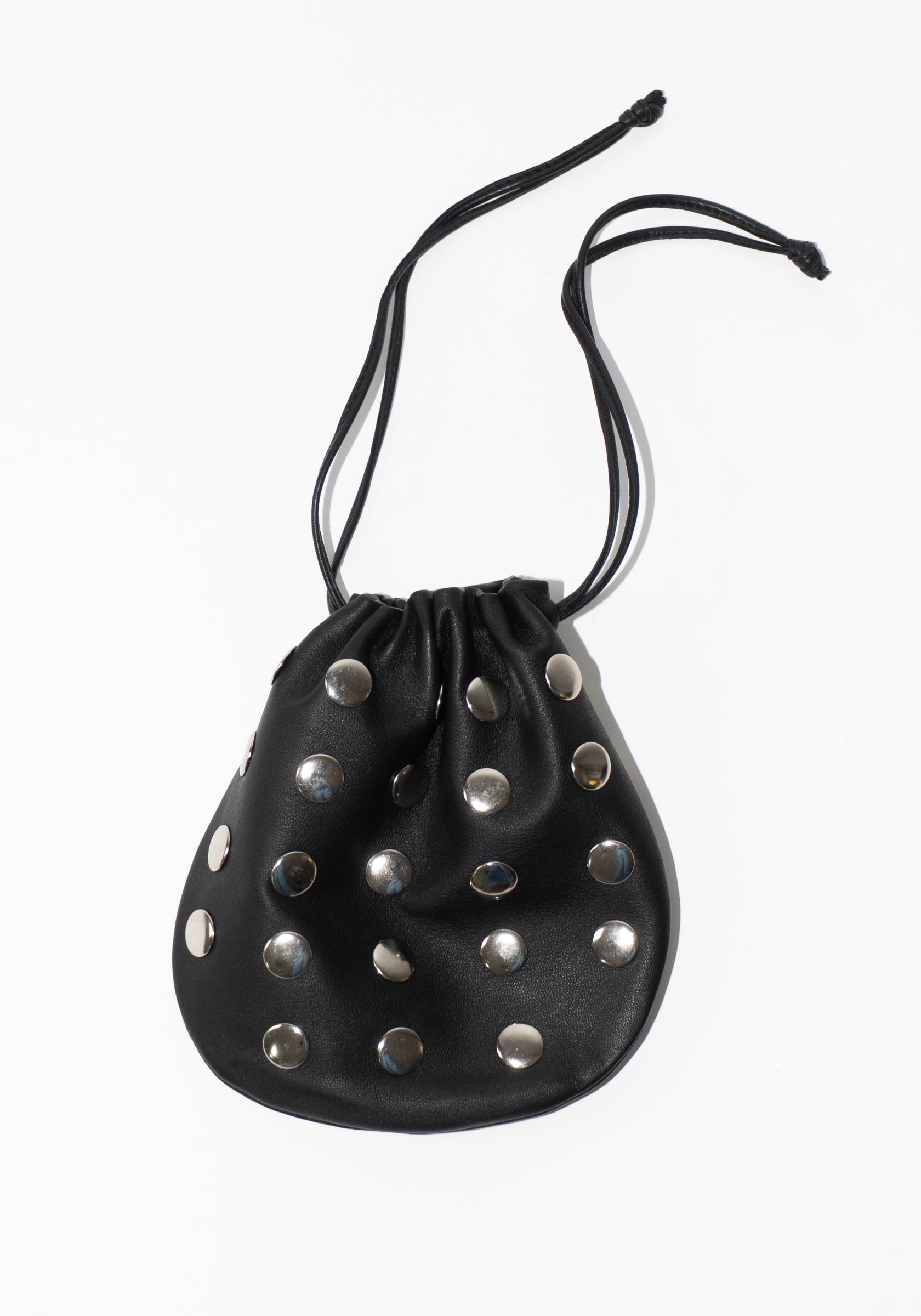 Jacinta Pouch in Black Stud