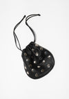 Jacinta Pouch in Black Stud