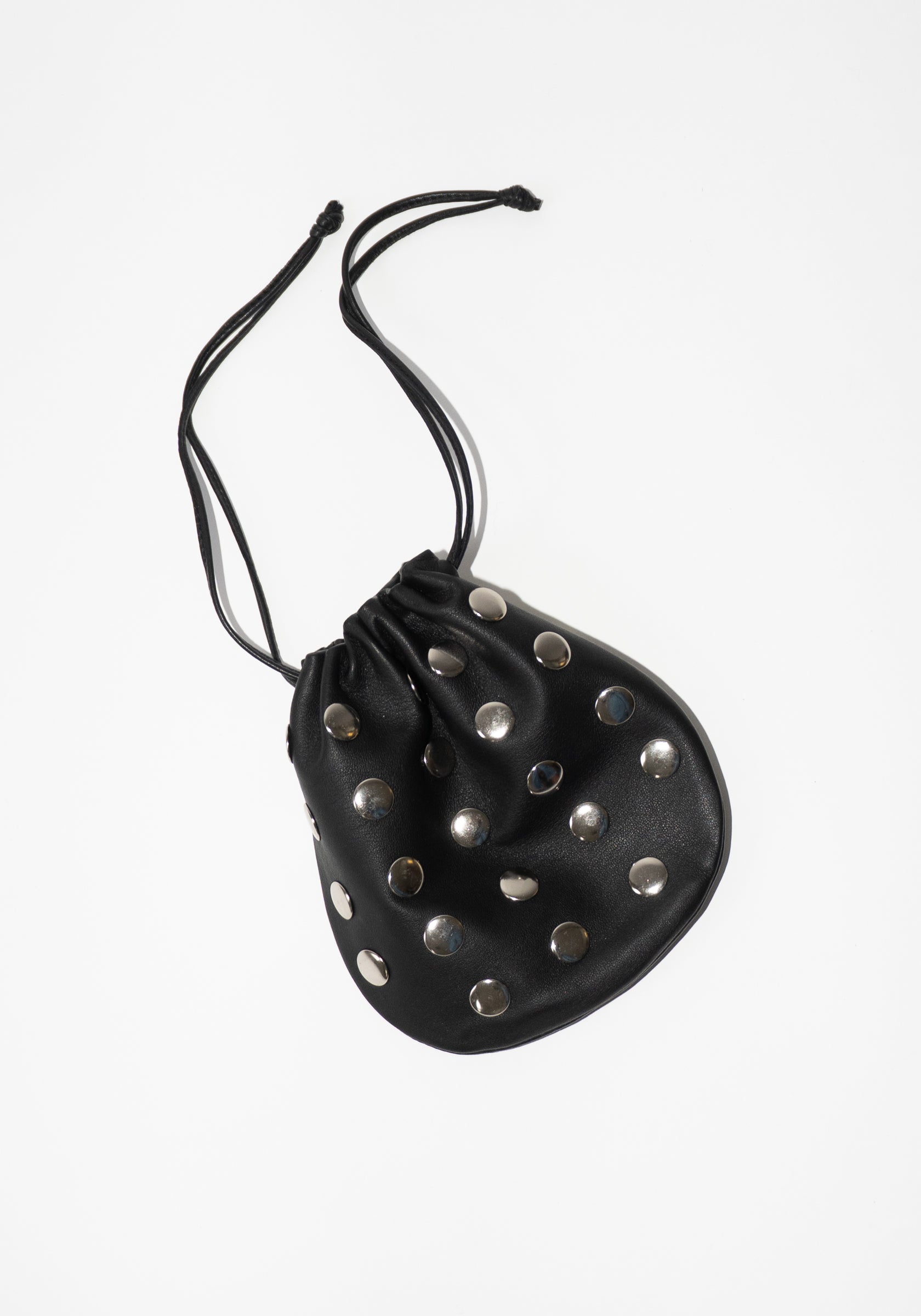 Jacinta Pouch in Black Stud