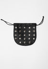Jacinta Pouch in Black Stud