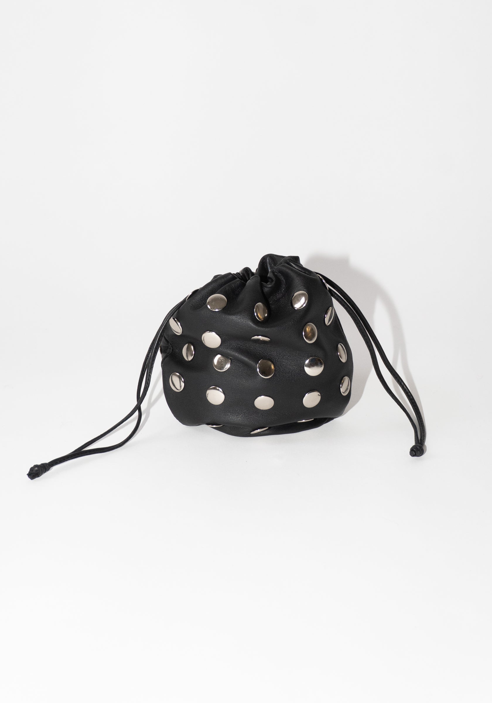Jacinta Pouch in Black Stud