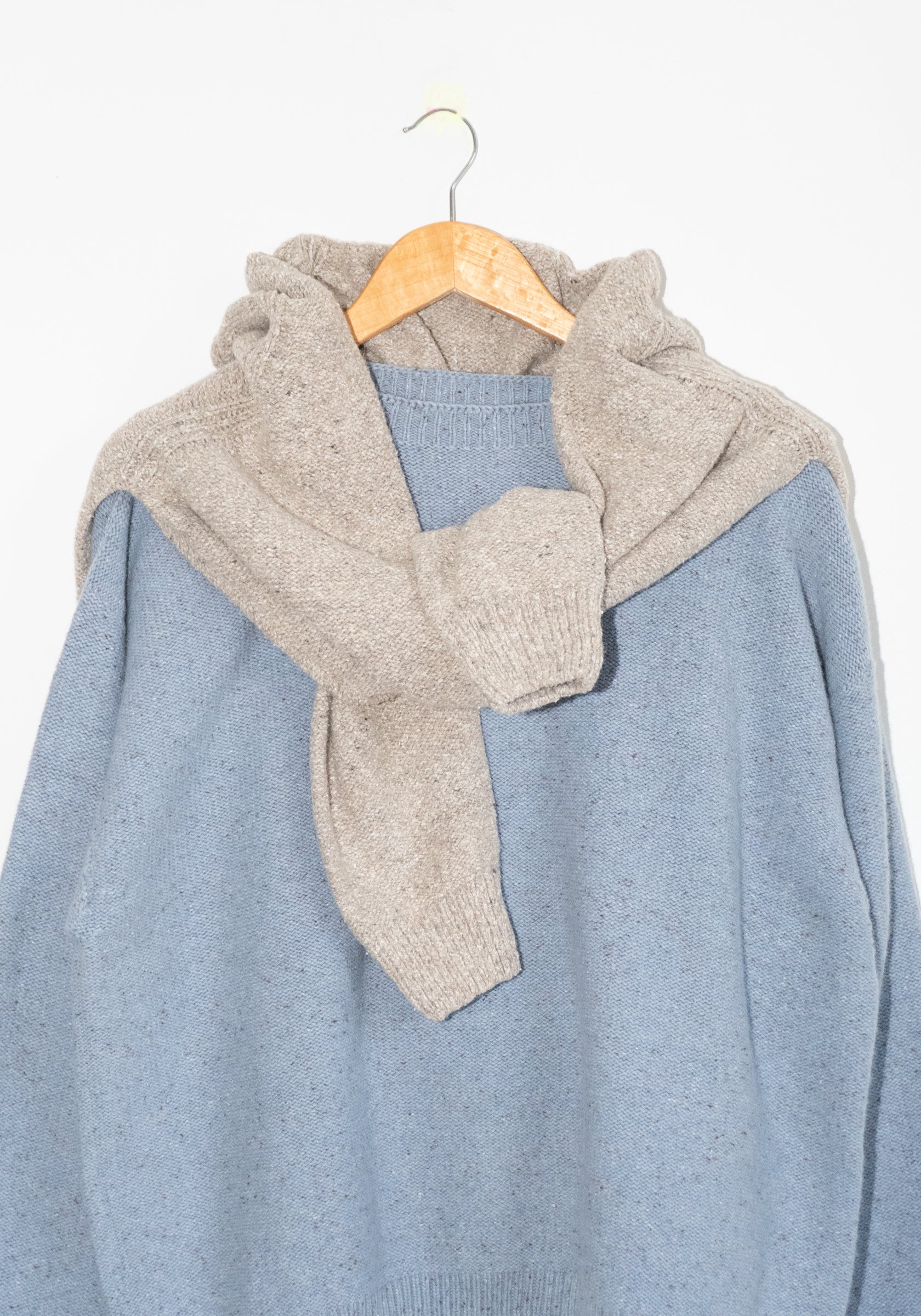 Baserange Mea Sweater in Ocean