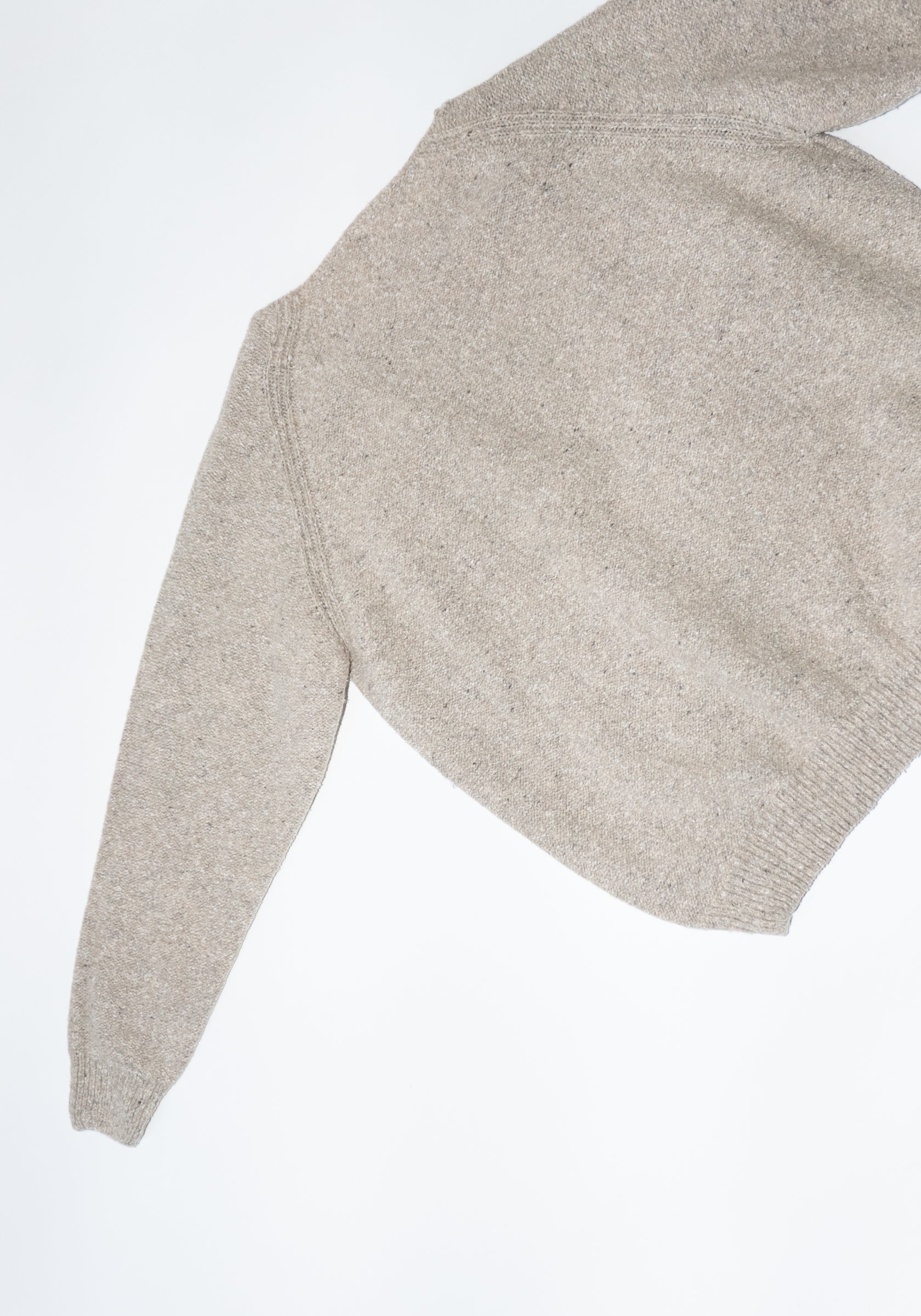 Baserange Sour V Neck Top in Ingra Sand