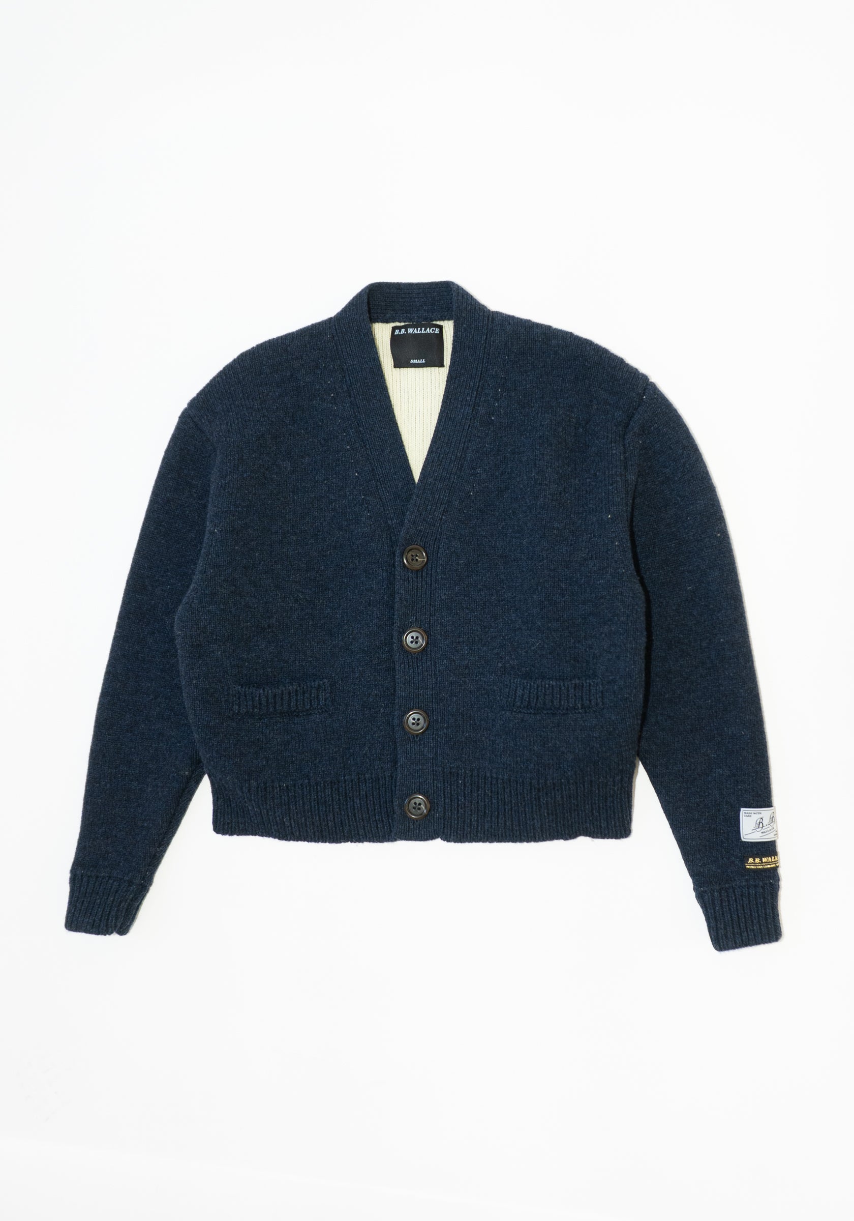Wylie Cardigan Sweater in Navy