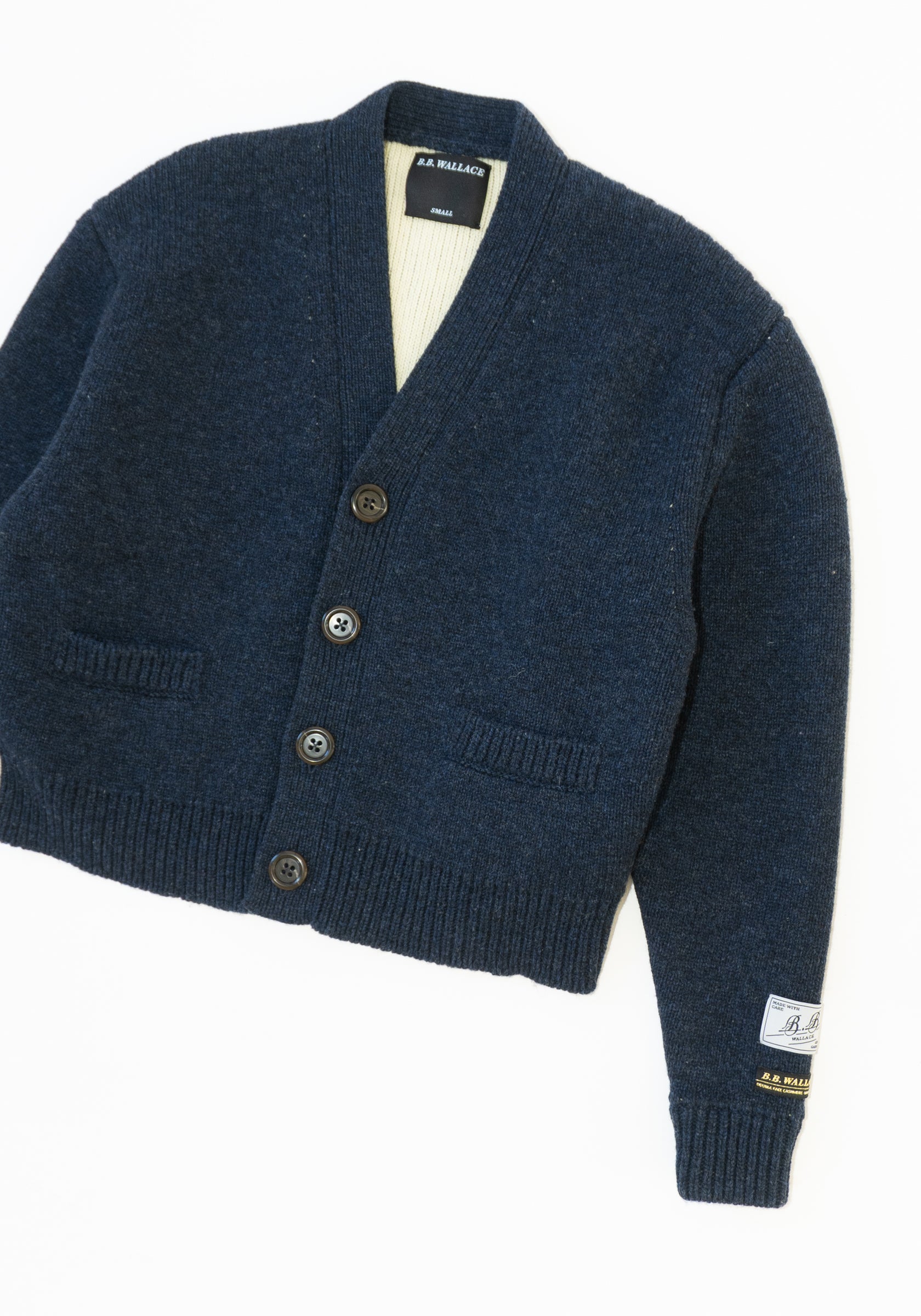 Wylie Cardigan Sweater in Navy