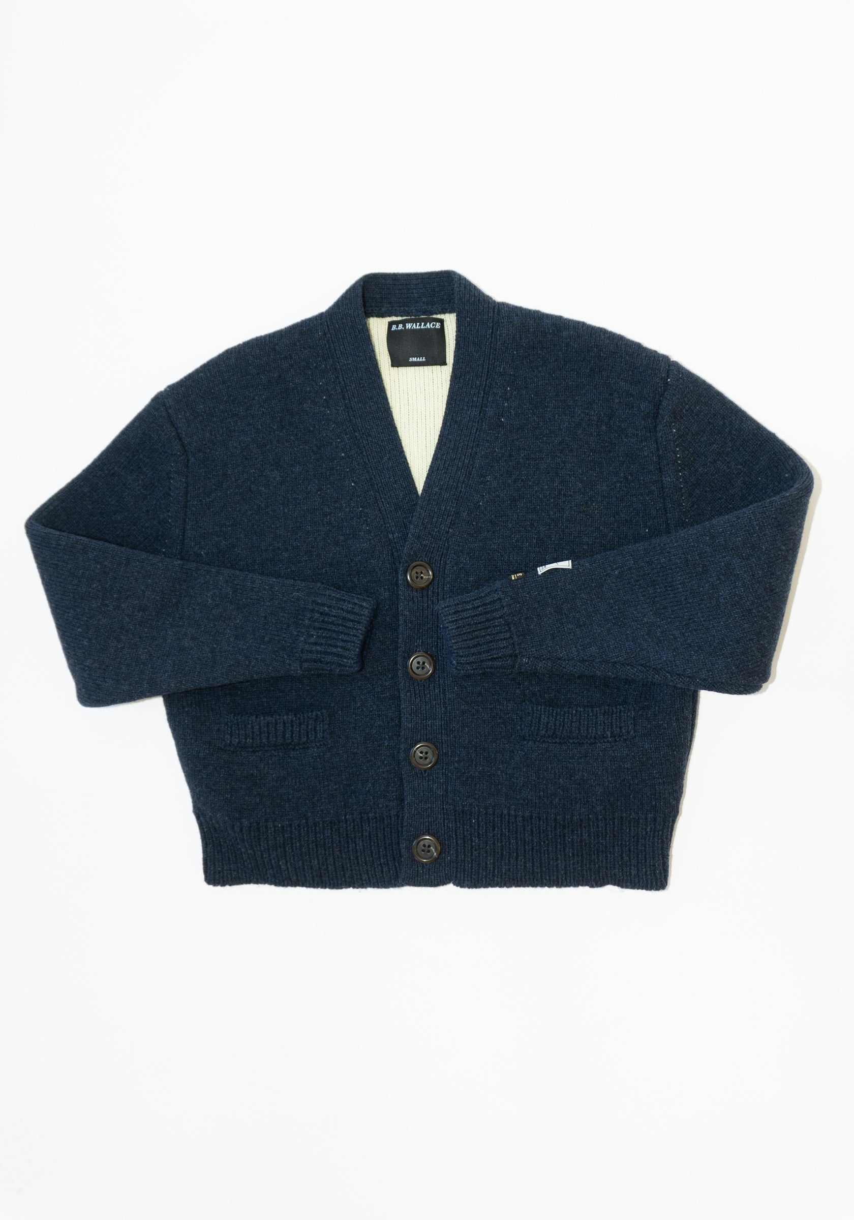 Wylie Cardigan Sweater in Navy