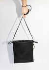 Bea Mombaers Large Drawstring Bag in Matte Black