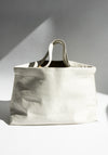 Bea Mombaers Midi Shopper Bag in Matte Chalk