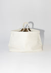 Bea Mombaers Midi Shopper Bag in Matte Chalk