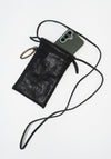 Bea Mombaers Small Drawstring Bag in Matte Black