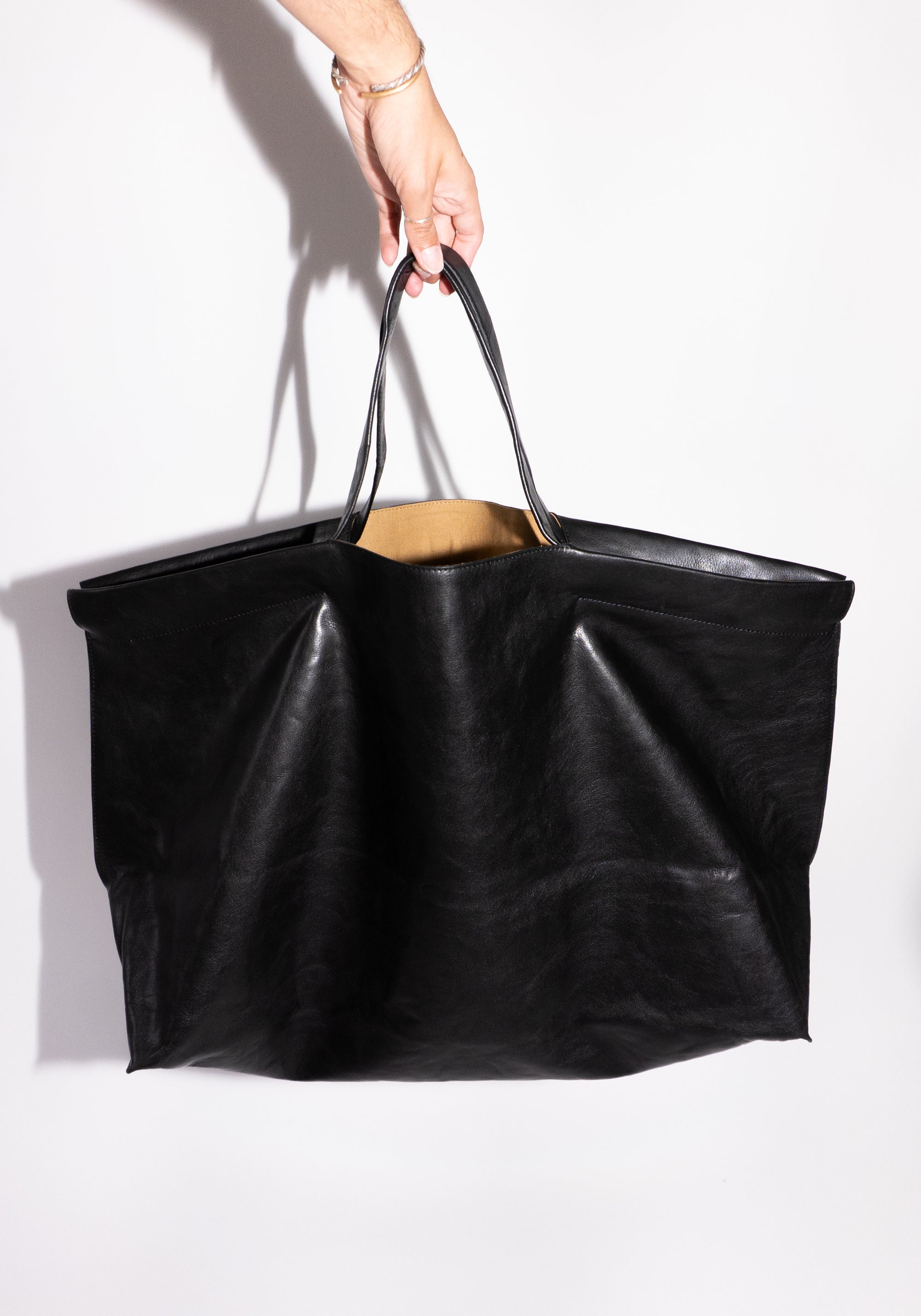 Bea Mombaers XL Shopper Bag in Black