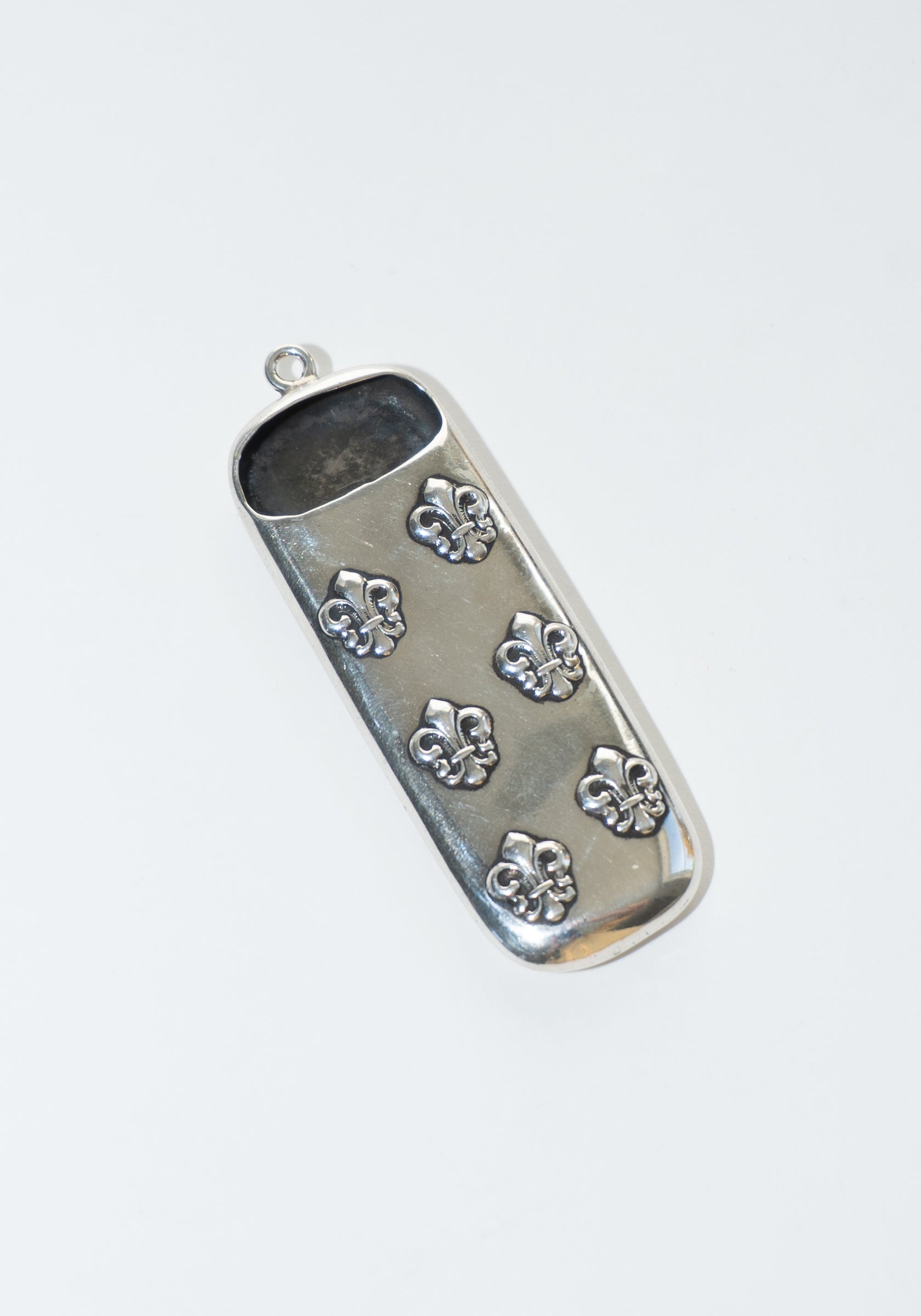 Vintage Sterling Fleur-de-lis Pendant