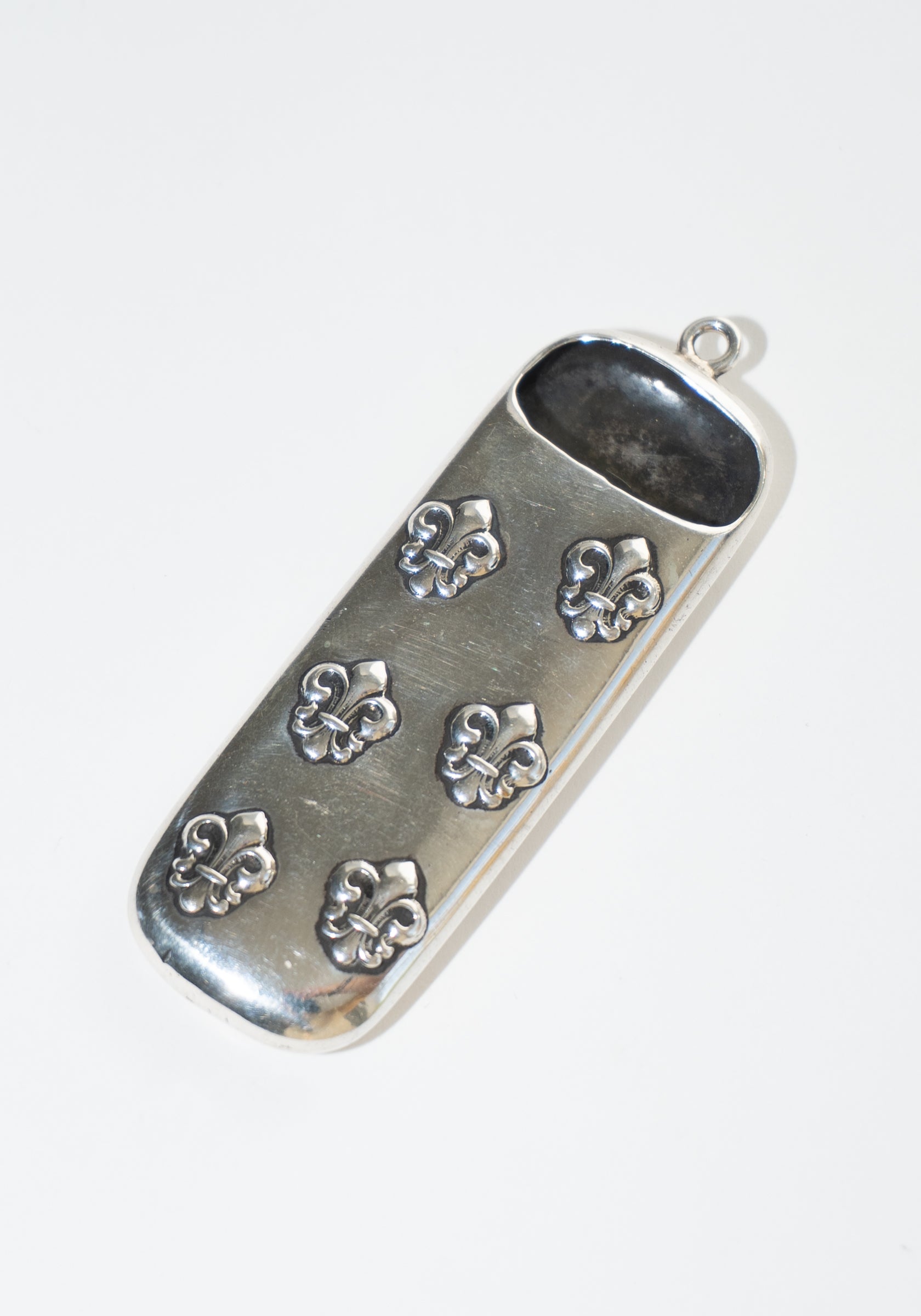 Vintage Sterling Fleur-de-lis Pendant