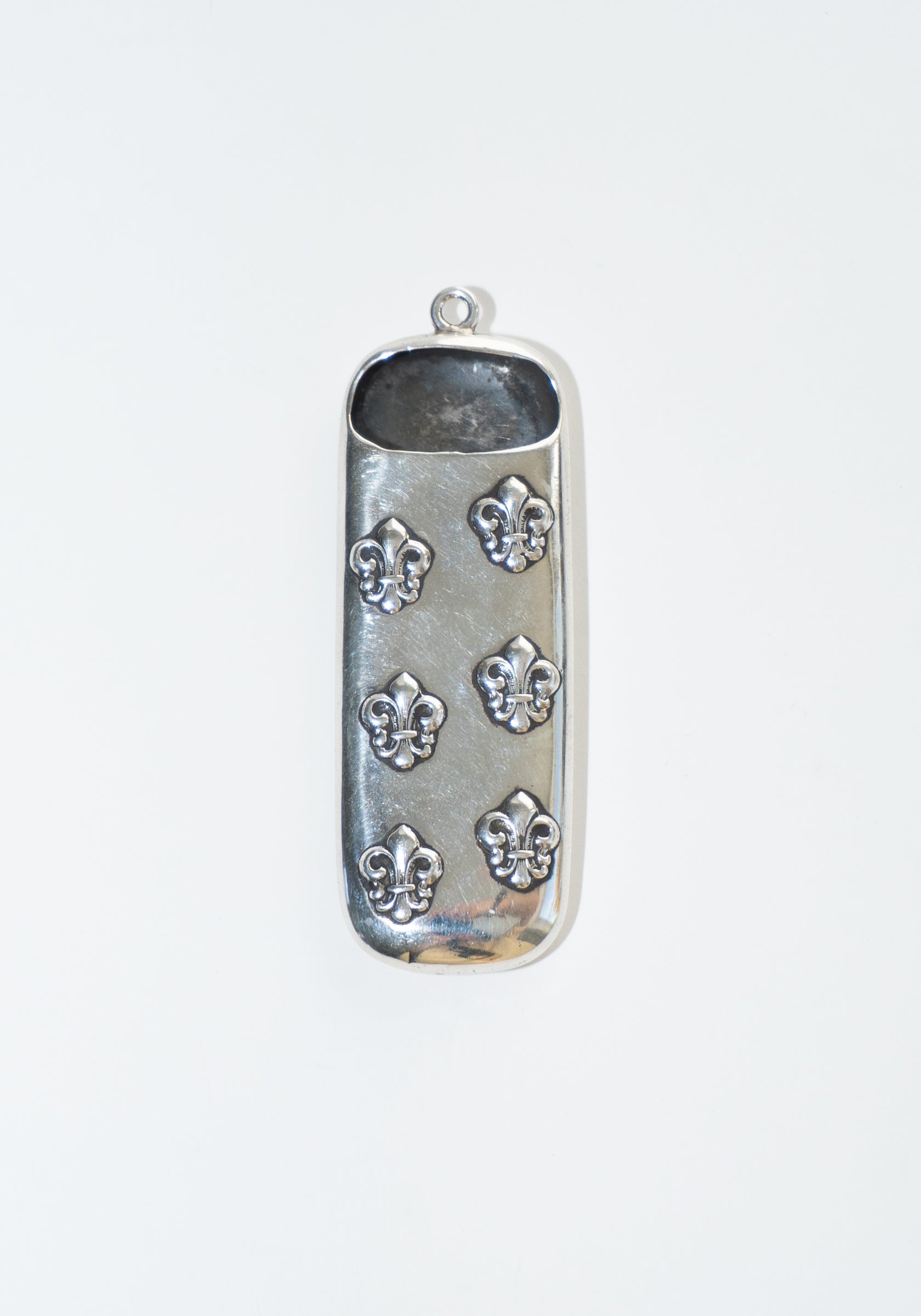 Vintage Sterling Fleur-de-lis Pendant