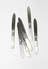Vintage Mother of Pearl Knife Set