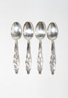 Vintage Silver Lily of the Valley Spoon Set