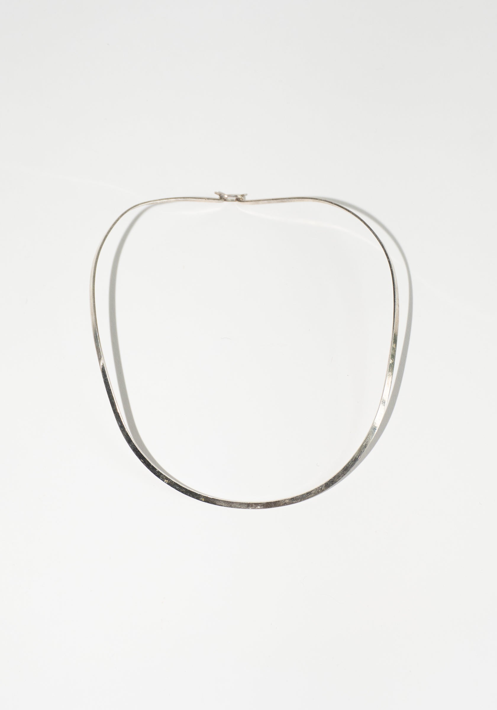 Vintage Sterling Silver Collar Necklace