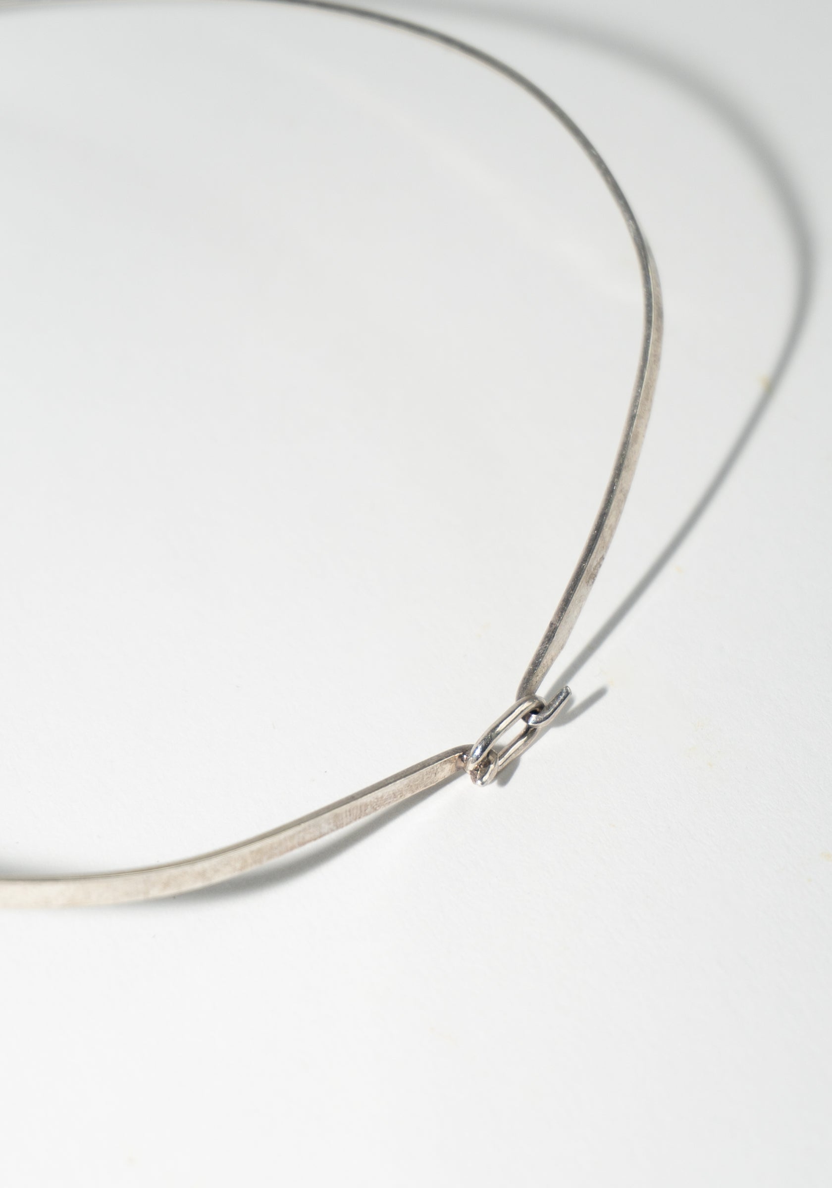 Vintage Sterling Silver Collar Necklace