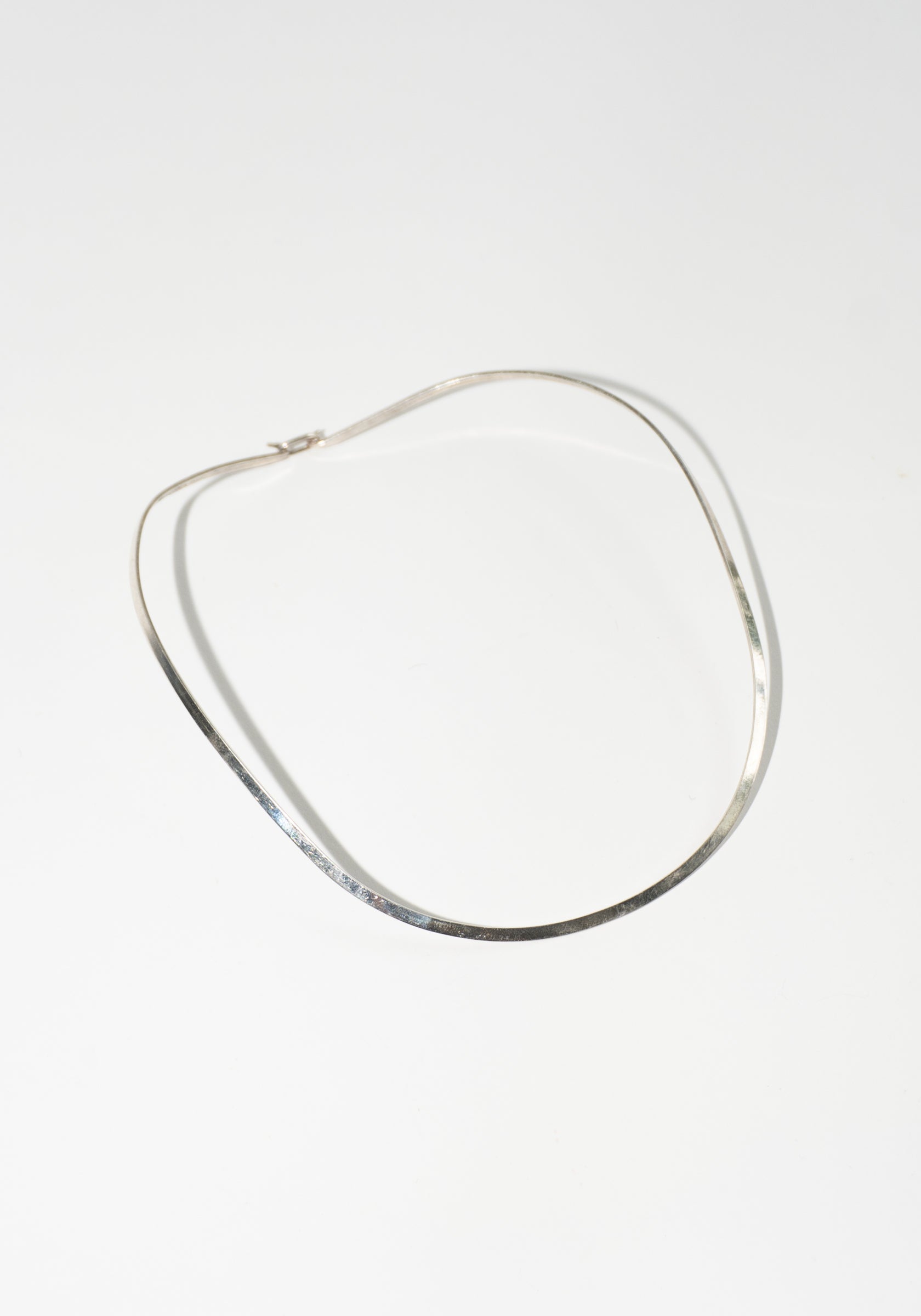 Vintage Sterling Silver Collar Necklace