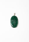 Vintage Sterling and Malachite Pendant
