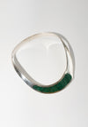 Vintage Sterling Silver and Malachite Collar
