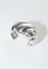 Vintage Sterling Wide Twisted Cuff
