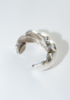 Vintage Sterling Wide Twisted Cuff