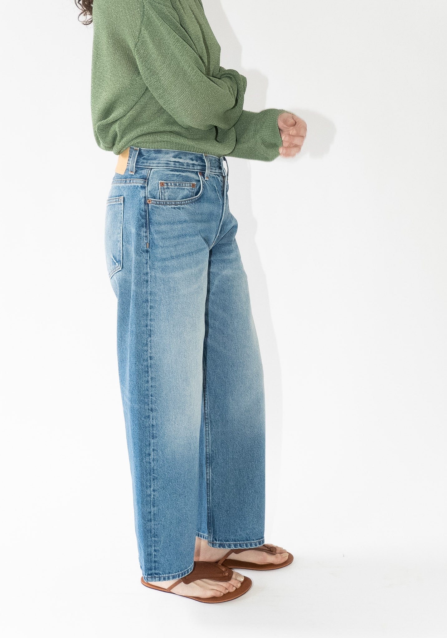 B Sides Floppy Jean in Charley Wash