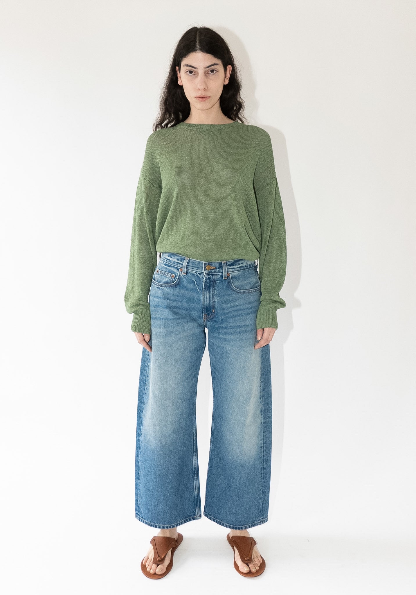 B Sides Floppy Jean in Charley Wash