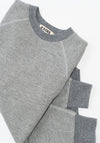 B Sides Crewneck Sweatshirt in Heather Grey

