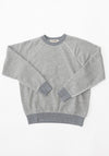 B Sides Crewneck Sweatshirt in Heather Grey

