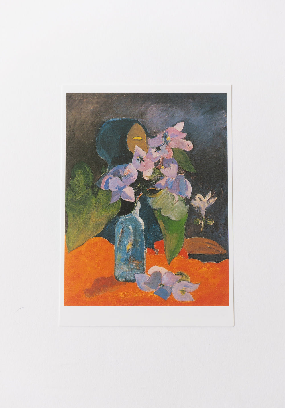 Still-Life With Flowers and Idol Postcard