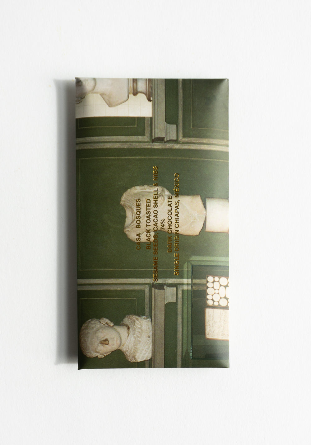 Black Toasted Sesame, Cacao Shell and Nib Chocolate Bar