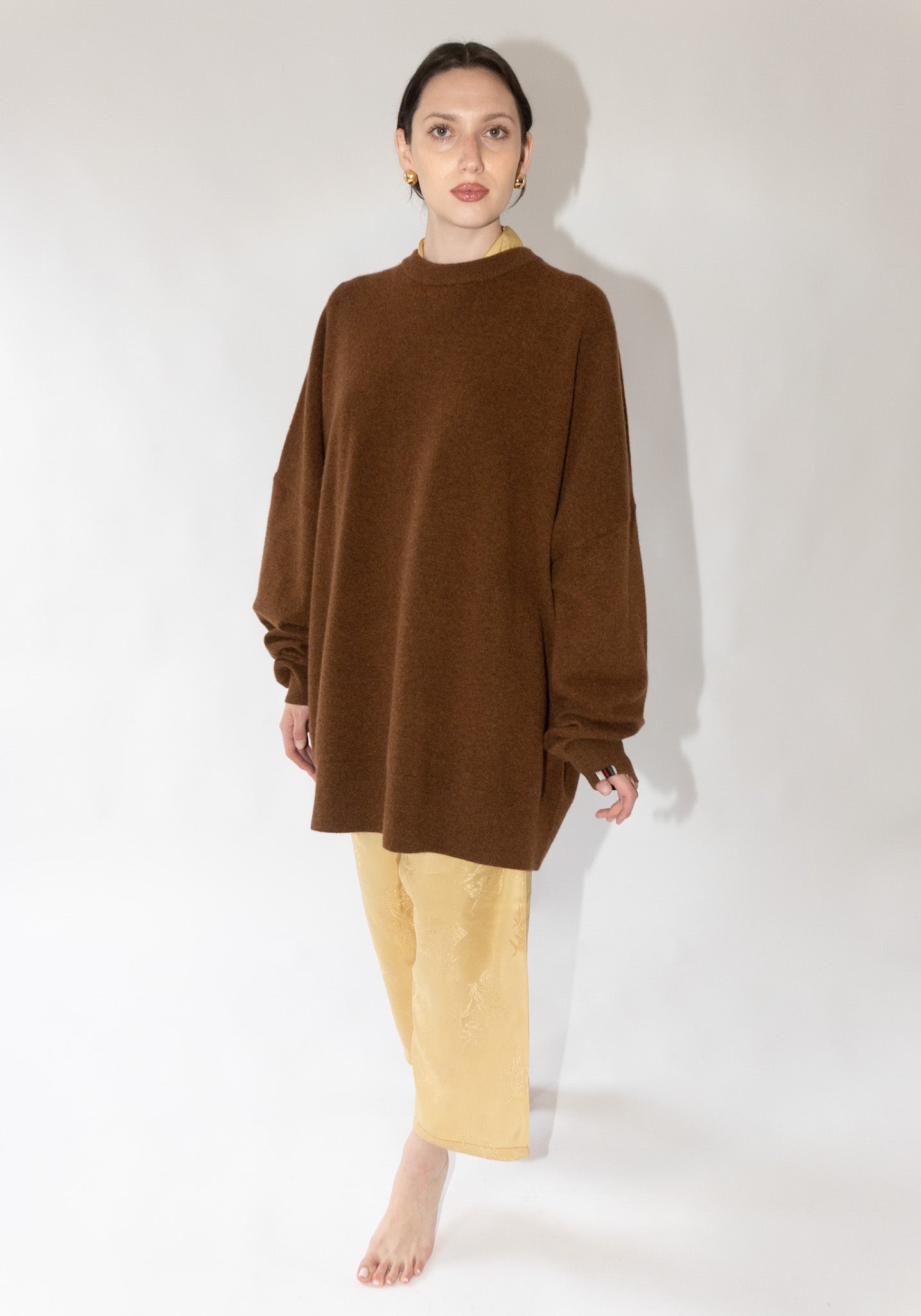 Cashmere Juna no.246 Sweater in Rust