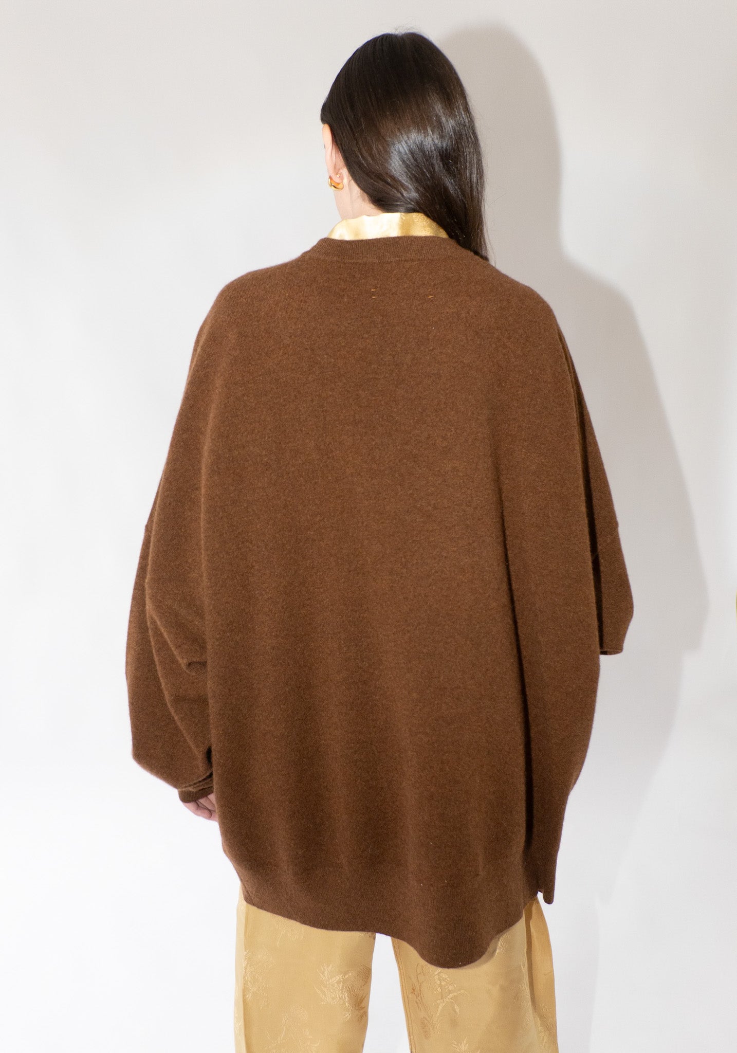 Cashmere Juna no.246 Sweater in Rust