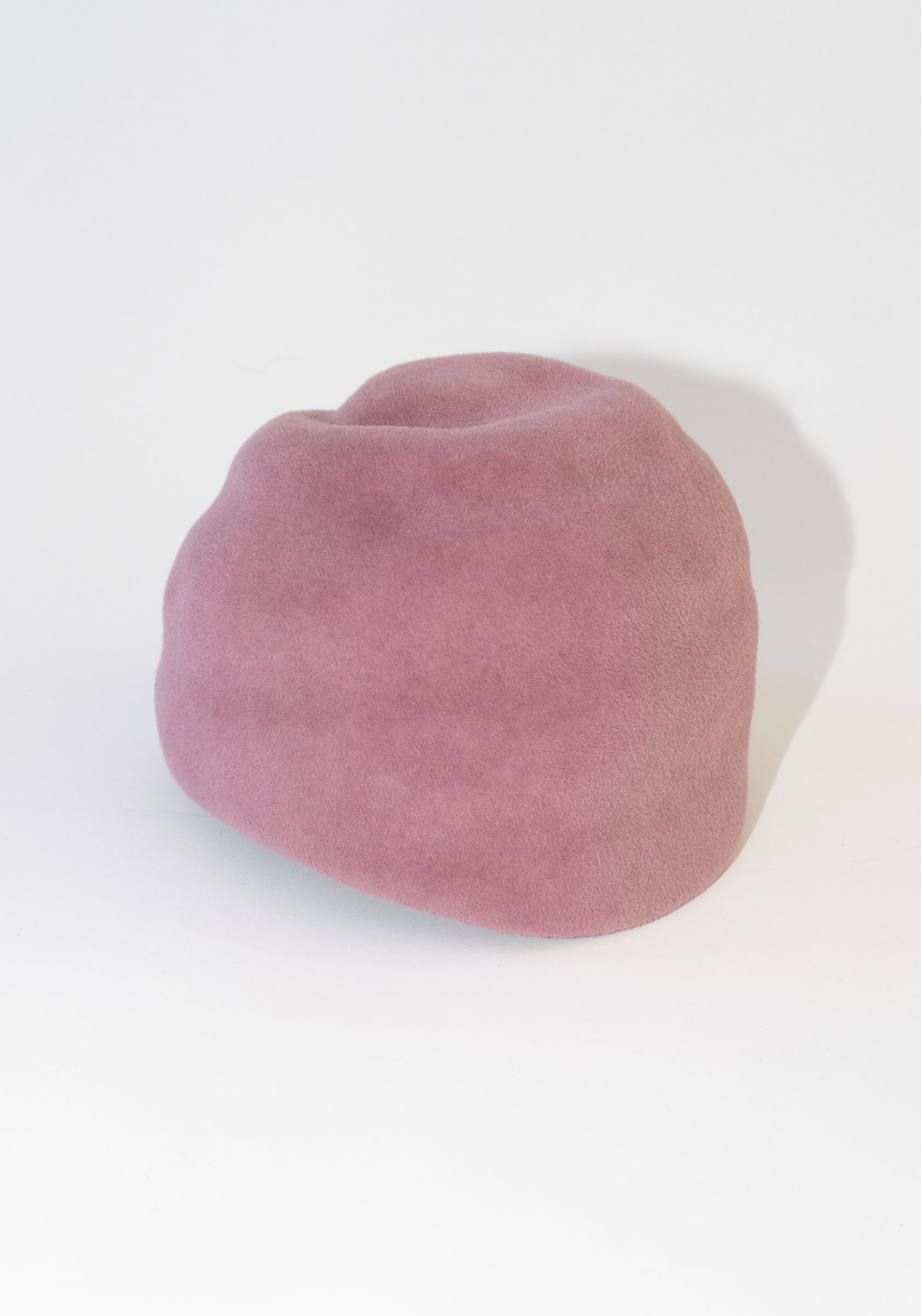 Brooks Boswell x Cawley Felted Beret Rose