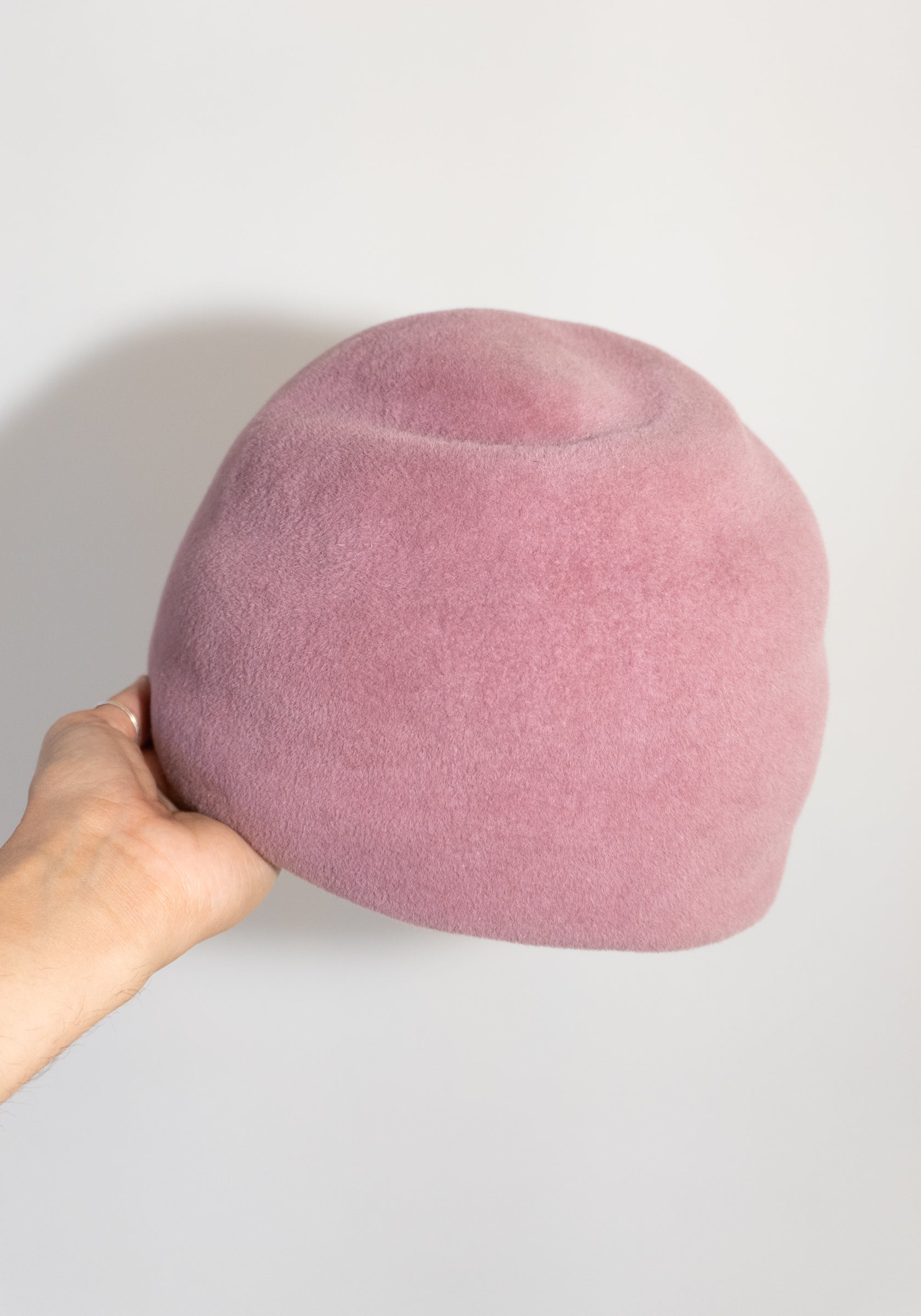 Brooks Boswell x Cawley Felted Beret Rose