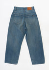 Selvage Denim Ranch Pants in Work Light Blue