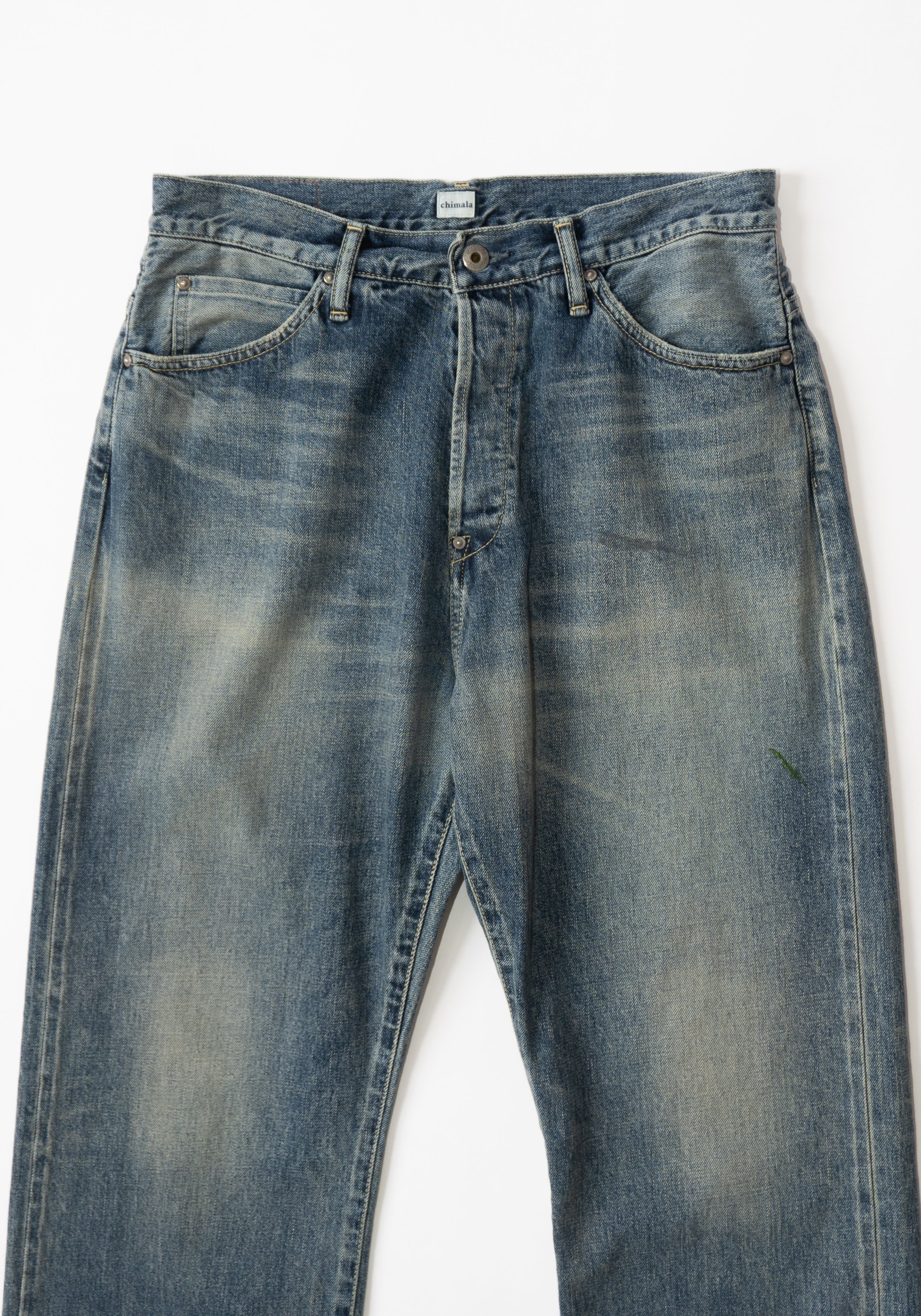 Chimala Womens Baggy Cut Denim Pants in Vintage Medium – VESTIGE