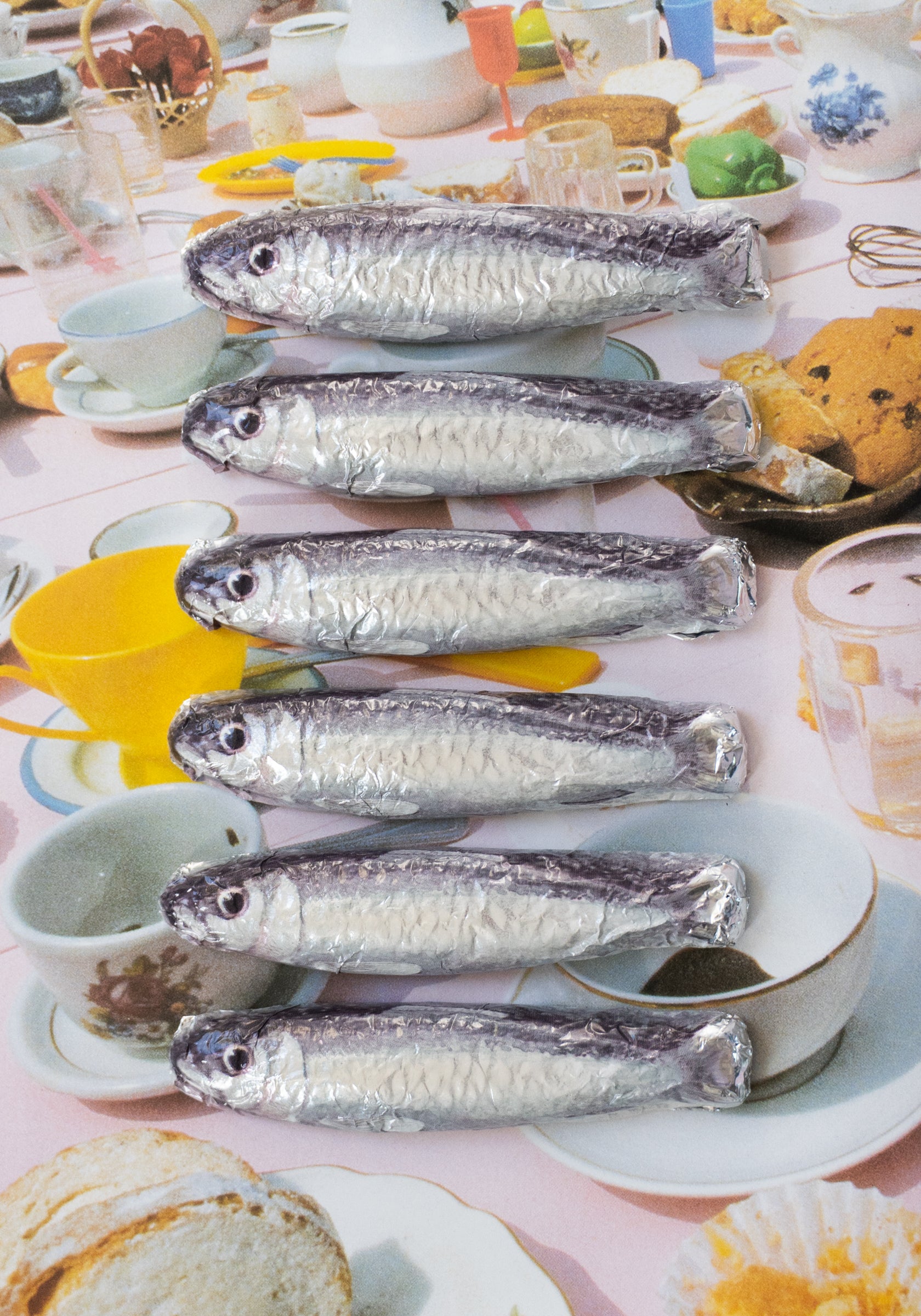 Michel Cluizel Sardine Chocolate in Blue Net