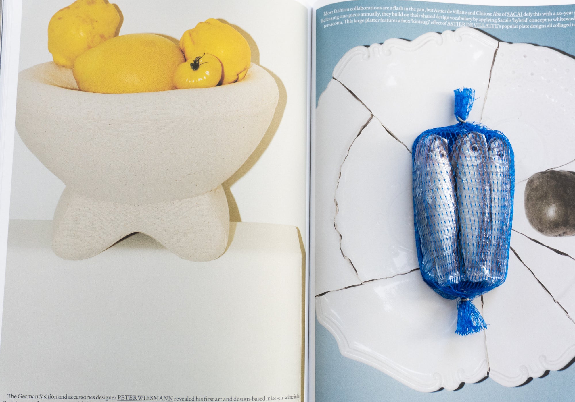 Michel Cluizel Sardine Chocolate in Blue Net