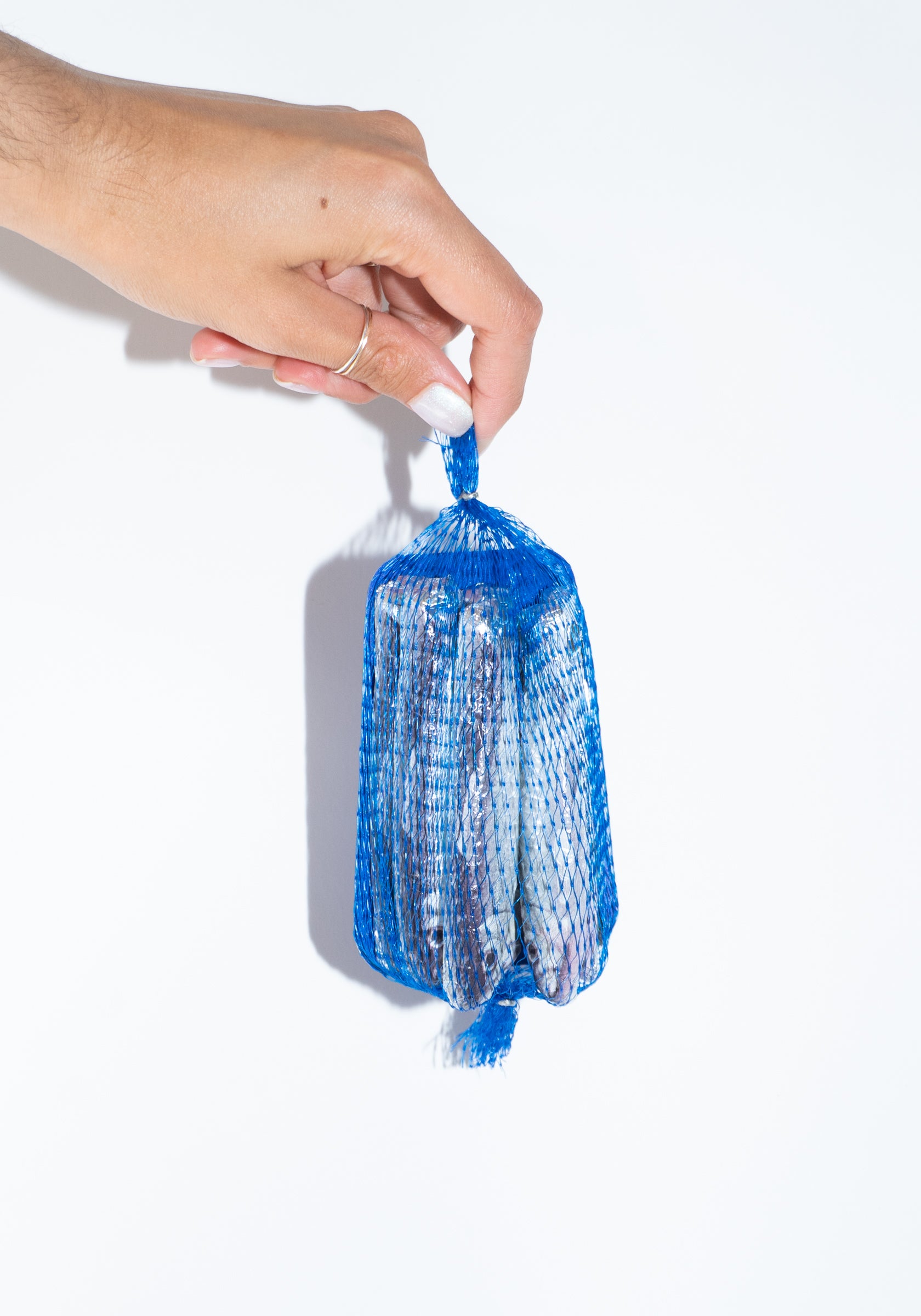 Michel Cluizel Sardine Chocolate in Blue Net