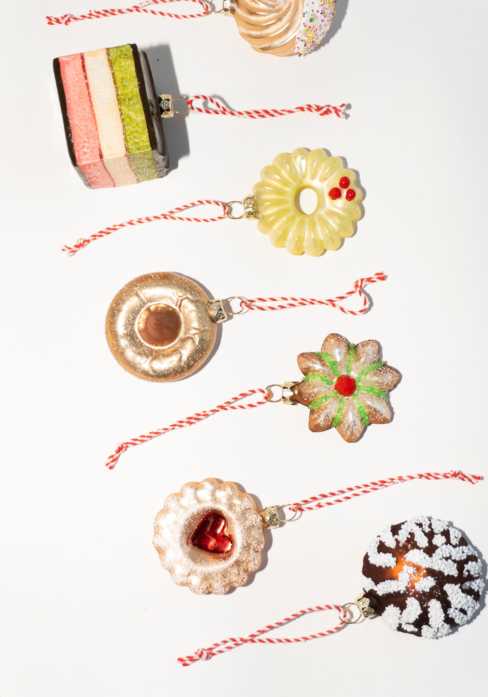Christmas Cookie Box Ornament Set