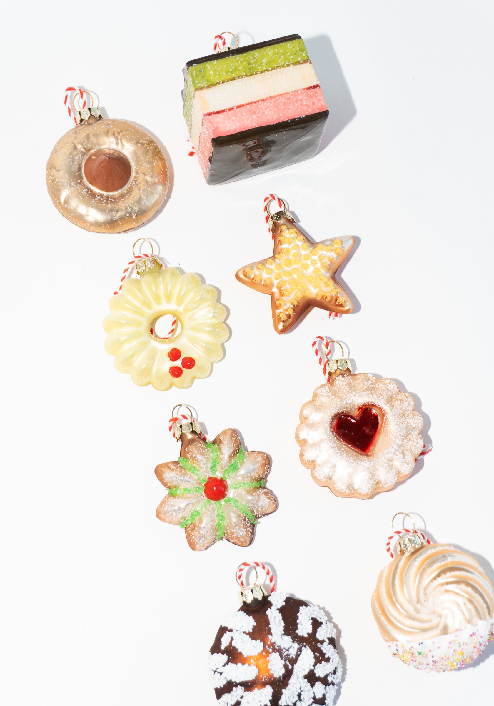 Christmas Cookie Box Ornament Set