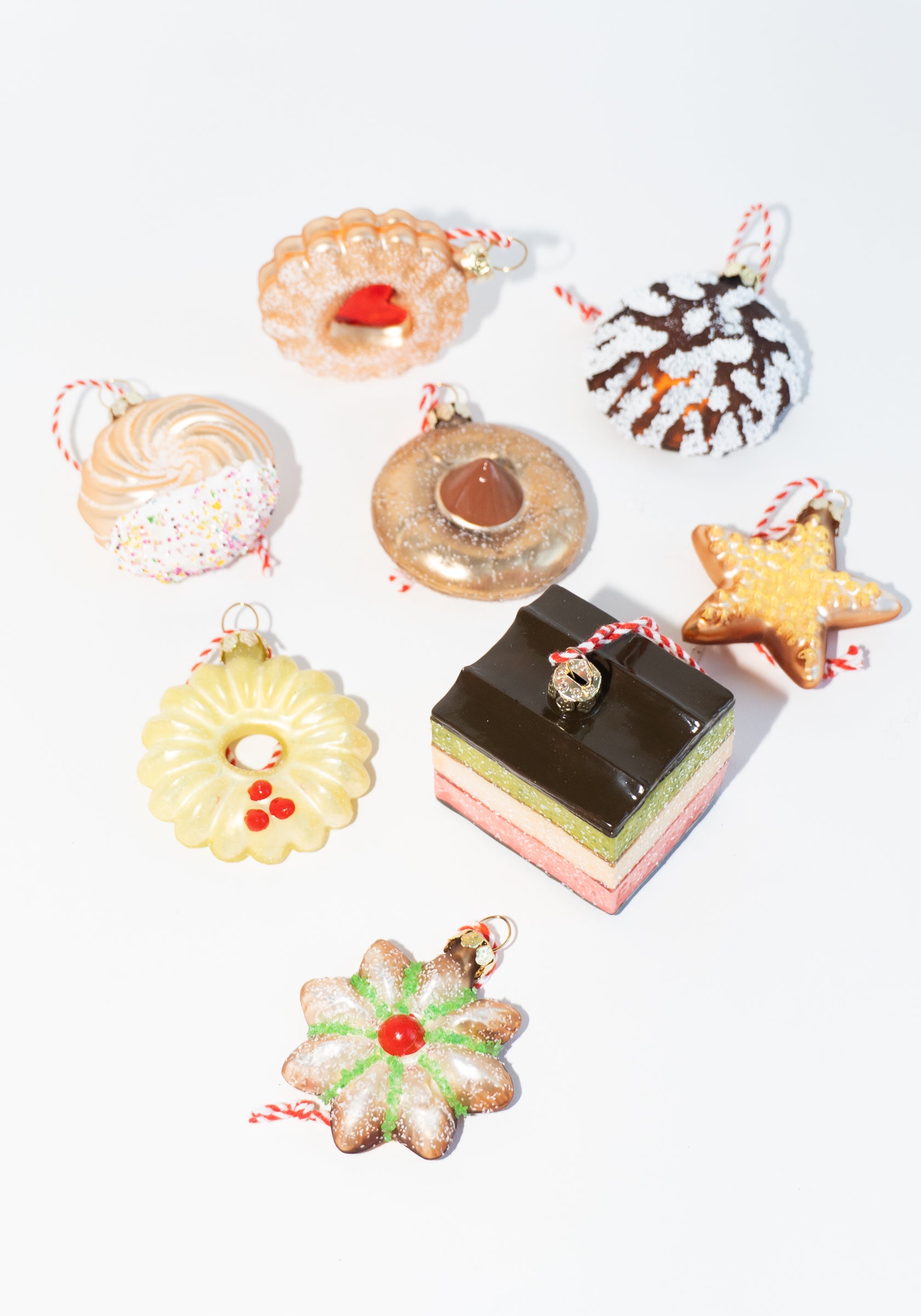 Christmas Cookie Box Ornament Set