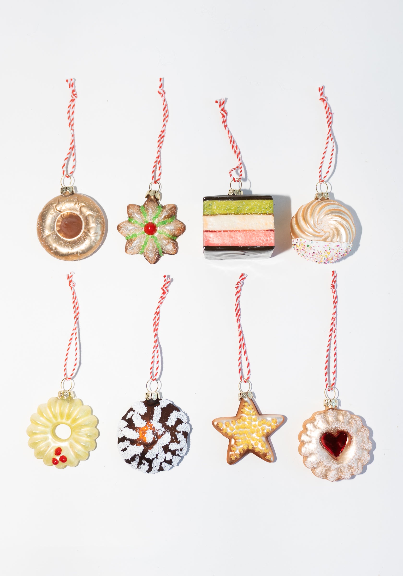 Christmas Cookie Box Ornament Set